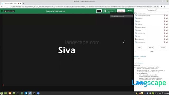 LANGSCAPE PYTHON COURSE- DAY 30 | PYTHON | FILE HANDLING & REGEX INTRODUCTION | TUTORIALS IN TAMI смотреть онлайн