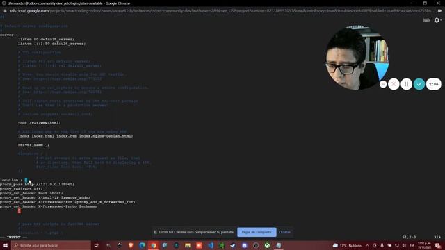 Odoo Community V15 • Cambiar de puerto 8069 a 80 смотреть онлайн