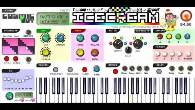 ICECREAM VST SID CHIP / 8 BIT SYNTH смотреть онлайн