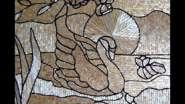 DIY.Своими руками. Соломка.Мозаика.