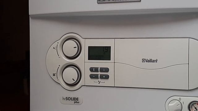 Instellen temperatuur van het verwarmingswater op een Vaillant HR Solide Plus cv-ketel смотреть онлайн