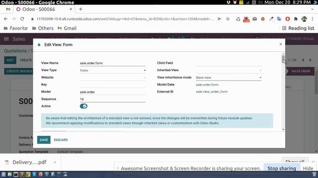 How To Preview PDF Files In Form View Using Odoo Standard Functionality смотреть онлайн