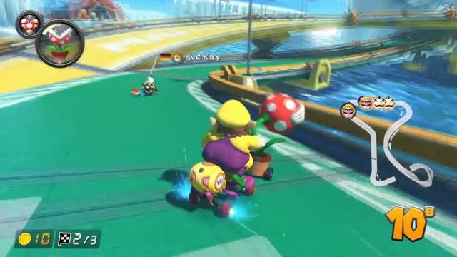 Mario Kart 8 Deluxe - Inter-Team Officiel - Z vs Svc смотреть онлайн