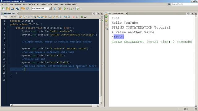 Minute Code: JAVA STRING Concatenation смотреть онлайн
