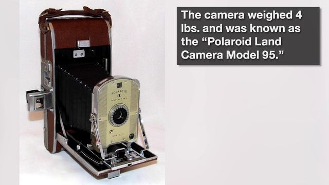 May 11th: The First Polaroid Camera смотреть онлайн