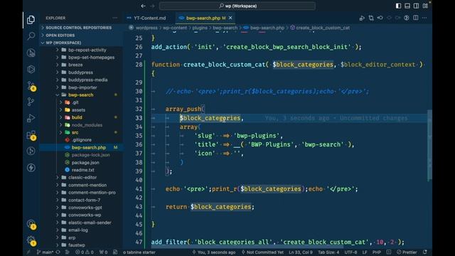 Create a Custom Block Category for the WordPress Block | Custom Gutenberg Blocks | WordPress | E5 смотреть онлайн