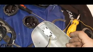 Разбор наружнего бокового зеркала ВОЛГА (нового образца)