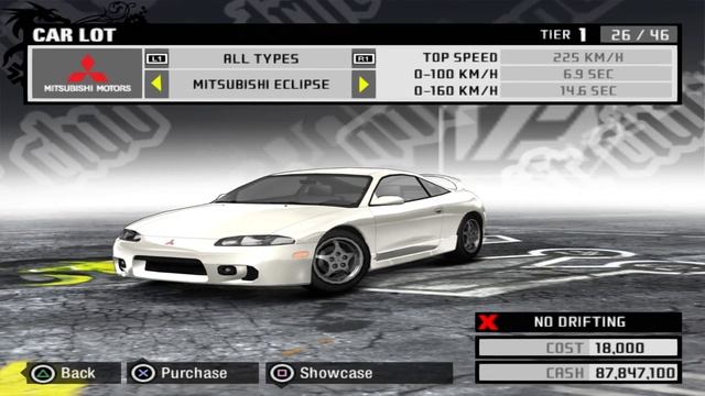 Need for Speed ProStreet PS2 All Cars смотреть онлайн