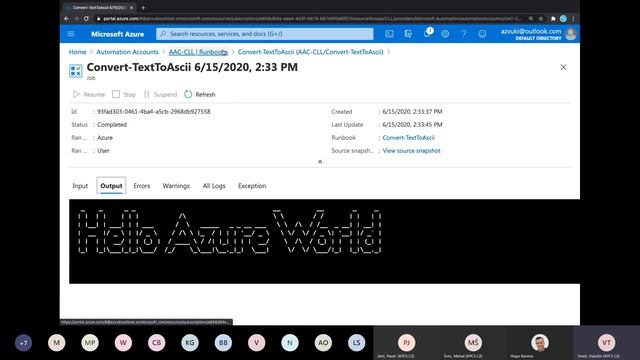 Using Azure Automation Account to run your PowerShell scripts смотреть онлайн