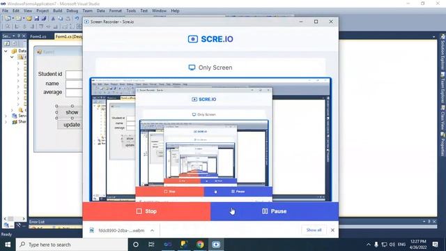 Insert Update Delete View and search data from SQL server database in C#.net смотреть онлайн