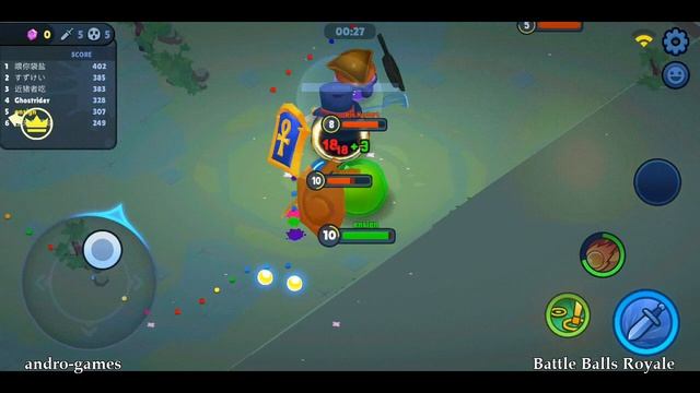 Battle Balls Royale (by Yodo1 Games) - strategy game for Android and iOS - gameplay. смотреть онлайн