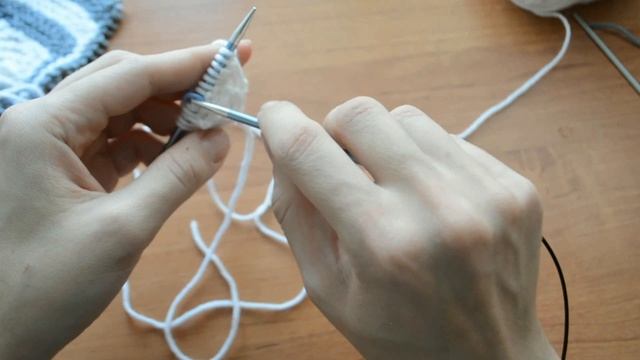 МК бактус "антисимметрон" \ двухцветный бактус \ подробные мастер класс спицами \ УльянаChe смотреть онлайн