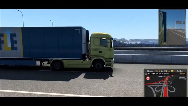 ДЕНЬ ДАЛЬНОБОЙЩИКА | GTA5 х EURO TRUCK SIMULATOR 2 смотреть онлайн