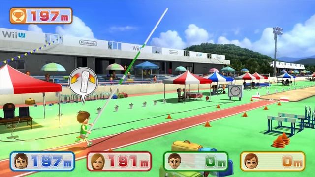 Wii Party U Minigame Showcase - Mii Vaulters смотреть онлайн