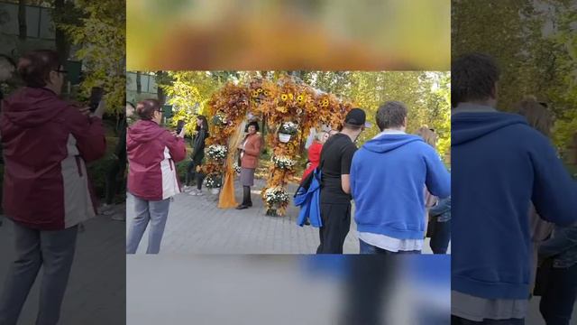 мы с семьёй на балу хризантем в эко парке Фельдмана. г. Харьков смотреть онлайн