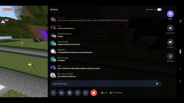 Minecraft 300 Subscriber Spcial Live Stream ? | Java/Pe Server Can You Join? смотреть онлайн
