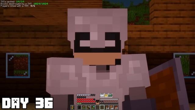 I Survived 100 Days as BATMAN in Minecraft смотреть онлайн