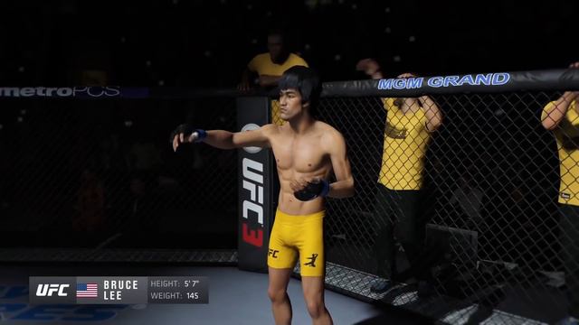 Bruce Lee vs. Aljamain Sterling (EA Sports UFC 3) - CPU vs. CPU смотреть онлайн