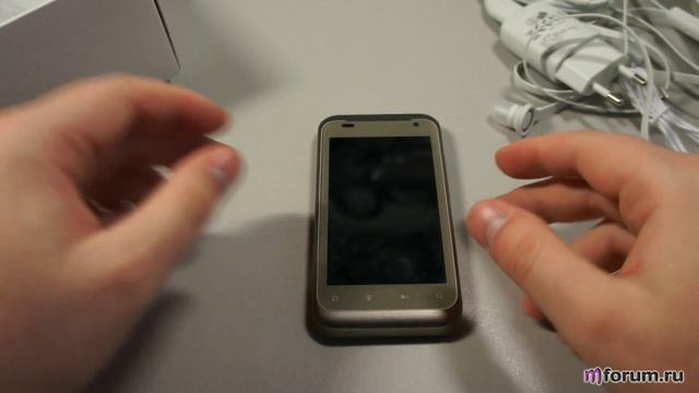 Обзор HTC Rhyme - распаковка коробки смотреть онлайн