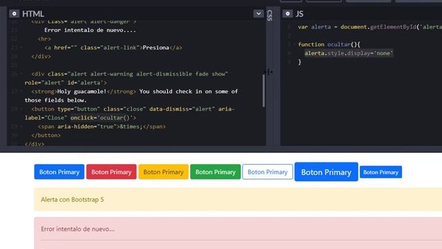 Botones, Alertas, Badges y Breadcrumb con Bootstrap 5 смотреть онлайн