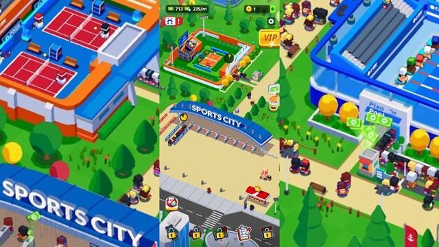 Sports City Tycoon - Idle Sports Games Simulator [Android/ iOS] смотреть онлайн