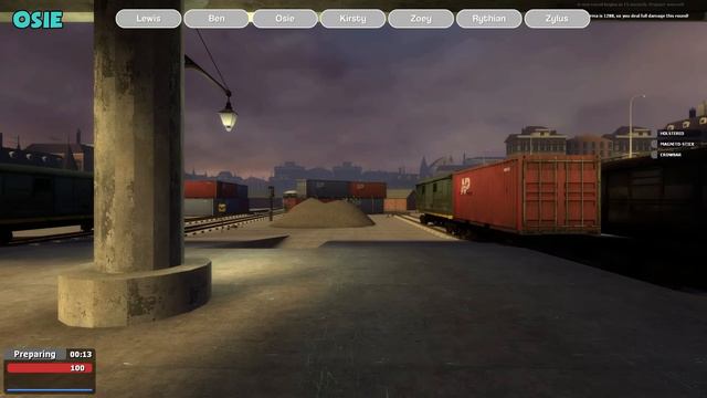 Zoey uses a TRAIN as a weapon | Gmod TTT смотреть онлайн