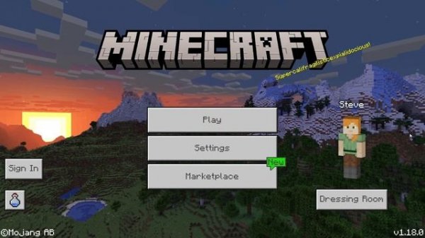 Minecraft Menu Screens Evolution (Bedrock Edition)(Alpha 0.14.0-Release 1.19.0)