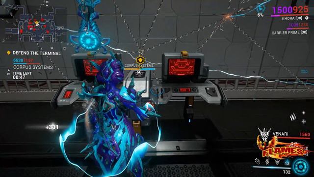 Warframe Linea (Venus) Mission Mobile Defense level 50-60 смотреть онлайн