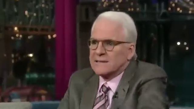 Steve Martin talks about Meeting Elvis on the David Letterman Show смотреть онлайн