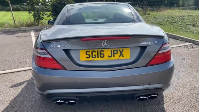 Mercedes SLK55 AMG 2016 смотреть онлайн