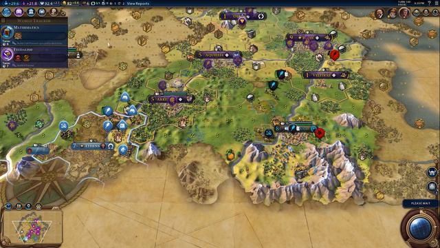 Civilization VI -Ep. 7- "It's WAR!" -Let's Play Civilization VI Gameplay-(S1) смотреть онлайн