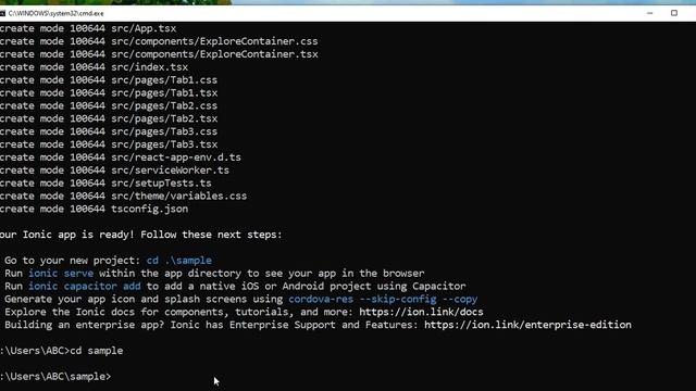 How to install ionic in windows смотреть онлайн