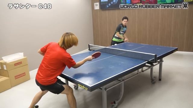 このカウンターはエグい！ラザンターC48｜ andro 濱川さん【卓球知恵袋】最も смотреть онлайн