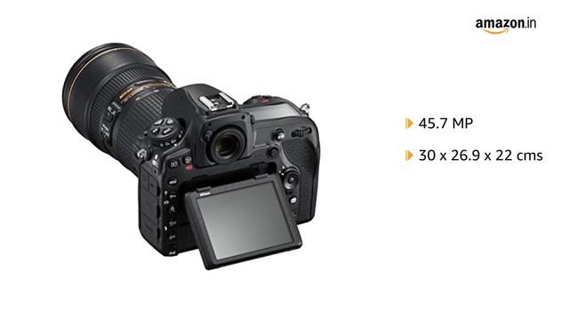 Nikon D850 45.7MP Digital SLR Camera  With AF-S Nikkor 24-120mm F4G ED VR Lens And 64GB Memory Card