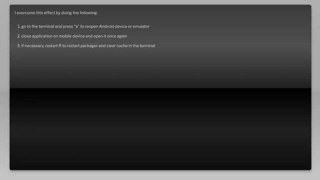 React Native app stuck on blank screen when running on device with remote debugging смотреть онлайн