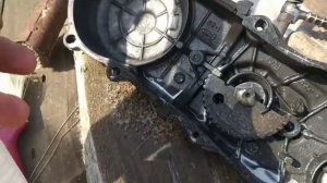 Люфт вала редуктора на скутере! Ремонт редуктора на Honda Dio!!!#restoration #scooter #honda