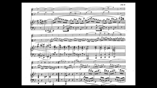 W. A. Mozart - "Kegelstatt" Trio in E flat, KV 498 (w/score) смотреть онлайн