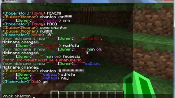How To Set Nick Name In Minecraft Multiplayer!