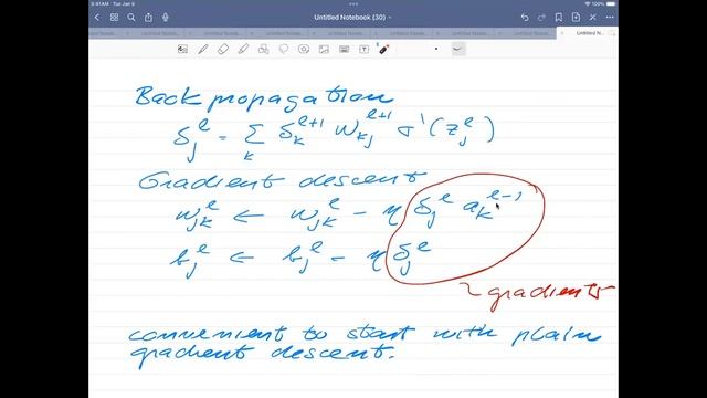Exercise on setting up a neural network, part 2, implementing back propagation смотреть онлайн