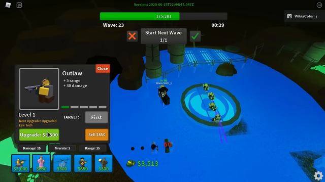 Solo Outlaw|How far can you go?|Tower Defense Simulator смотреть онлайн