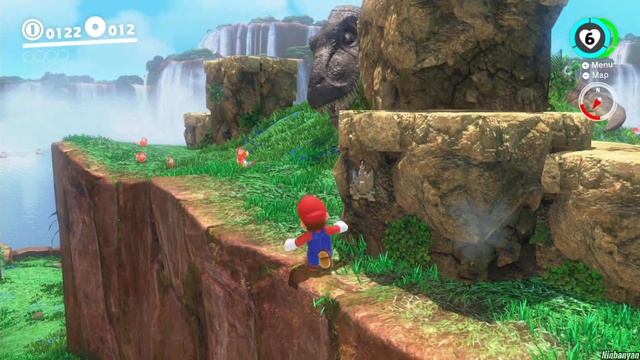 Super Mario Odyssey - 100% Walkthrough Part 1 No Commentary Gameplay - Cappy & Mario chasing Bowser смотреть онлайн