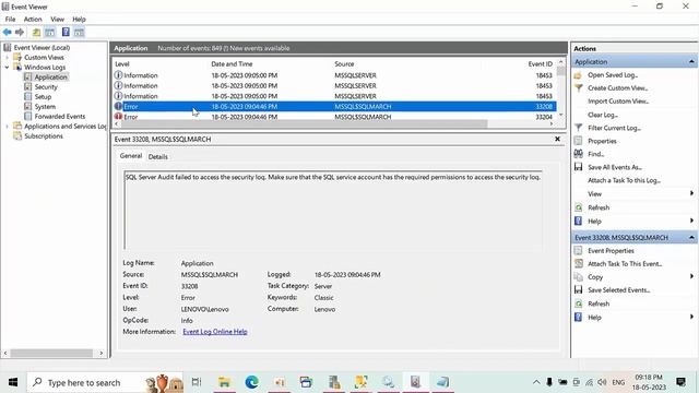 Fix Microsoft SQL Server, Error 33222 You can also query sys.dm_os_ring_buffers смотреть онлайн