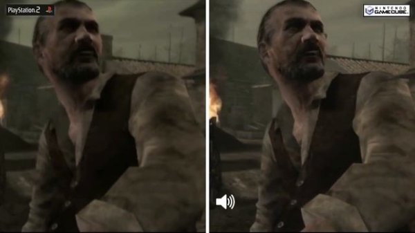 Resident Evil 4 PS2 VS GAMECUBE Graphics Comparison Gameplay / PlayStation 2 VS GAMECUBE / 1080P/HD