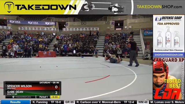 GR 98 Spencer Wilson NMU-OTS Vs Gabe Dean NYAC-FLWC смотреть онлайн