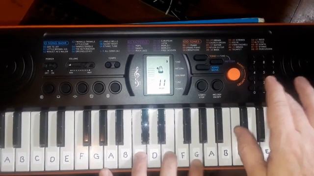 The Casio SA-76 смотреть онлайн