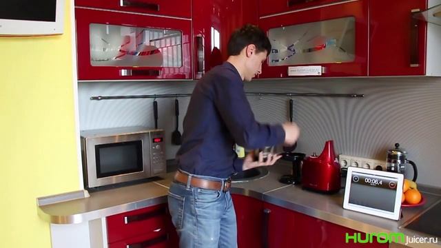 Сборка-разборка шнековой соковыжималки Hurom HE-RBE04 (Optima). Шнековые соковыжималки Hurom