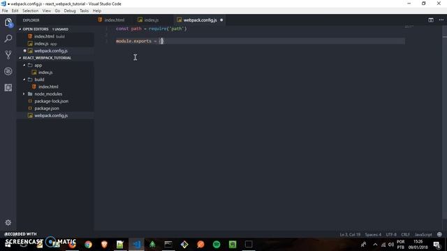 React Tutorial #1 - Noções básicas Webpack e Babel смотреть онлайн
