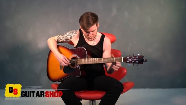 Обзор гитары акустической Emio SW-200 CSB от Guitar Shop перебор смотреть онлайн