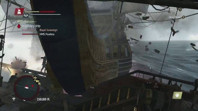 Assassin's Creed IV Black Flag - Twin Legendary Ships Combat (Royal Sovereign & HMS Fearless) [HD] смотреть онлайн