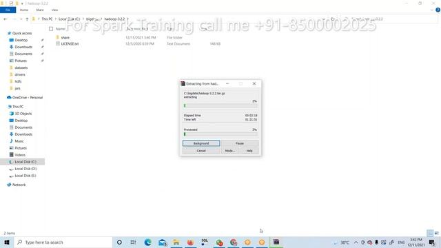 Latest Hadoop 3.2.2 Spark 3.1.2 installation in windows | Spark Training In Hyderabad смотреть онлайн